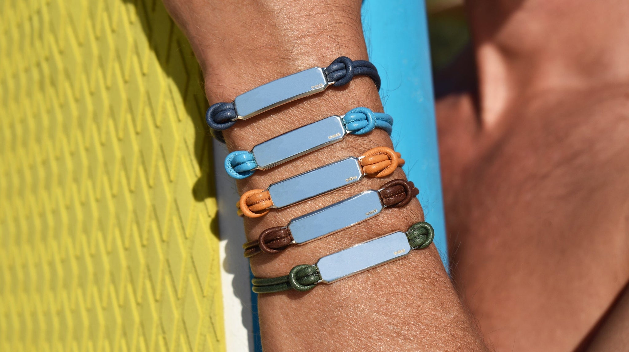 Silver ID Bracelets