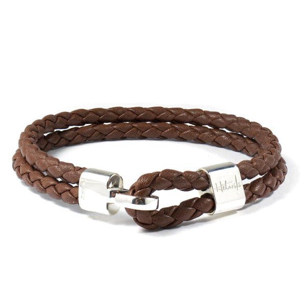 LEATHER DUAL BRACELET Leather Dual Bracelet Hetariki Jewellery 