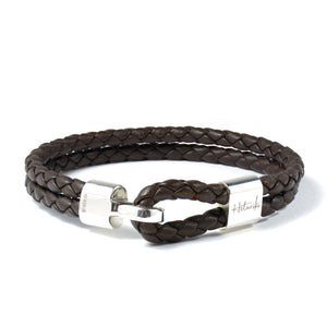 LEATHER DUAL BRACELET Leather Dual Bracelet Hetariki Jewellery 