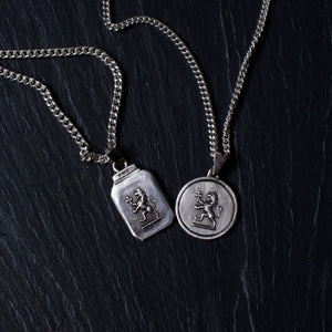 RAMPANT LION NECKLACE Binary Star Necklace Hetariki Jewellery 