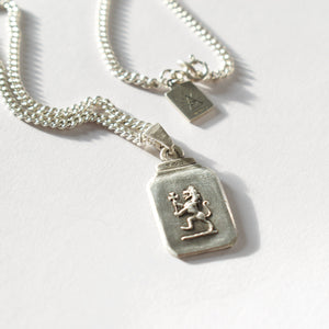 RAMPANT LION NECKLACE Binary Star Necklace Hetariki Jewellery 