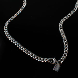 THE 5.5MM SILVER CURB CHAIN CHUNKY CURB CHAIN Hetariki Jewellery 