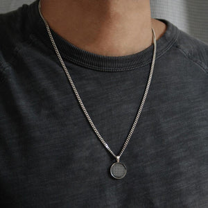 BLACK PYRAMIDS MEDALLION Hetariki Jewellery 