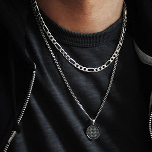 BLACK PYRAMIDS MEDALLION Hetariki Jewellery 