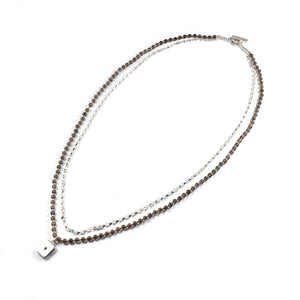 DUAL STAR PENDANT NECKLACE Dual Star Pendant Necklace Hetariki Jewellery 