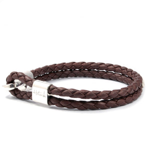 LEATHER DUAL BRACELET Leather Dual Bracelet Hetariki Jewellery 