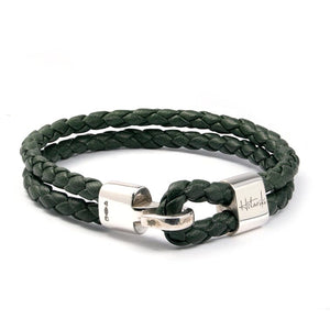 LEATHER DUAL BRACELET Leather Dual Bracelet Hetariki Jewellery 