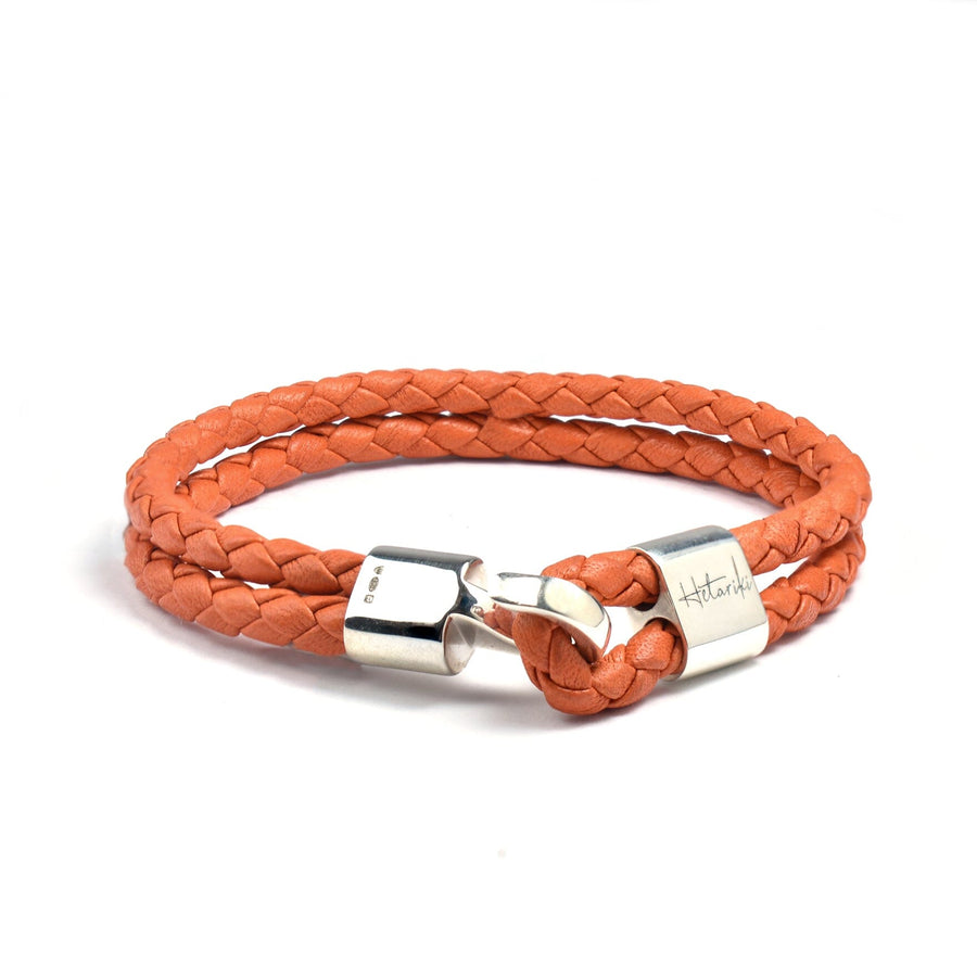 LEATHER DUAL BRACELET Leather Dual Bracelet Hetariki Jewellery 