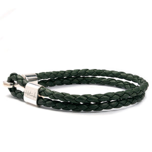 LEATHER DUAL BRACELET Leather Dual Bracelet Hetariki Jewellery 