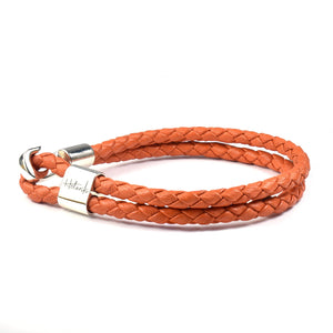 LEATHER DUAL BRACELET Leather Dual Bracelet Hetariki Jewellery 