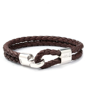 LEATHER DUAL BRACELET Leather Dual Bracelet Hetariki Jewellery 