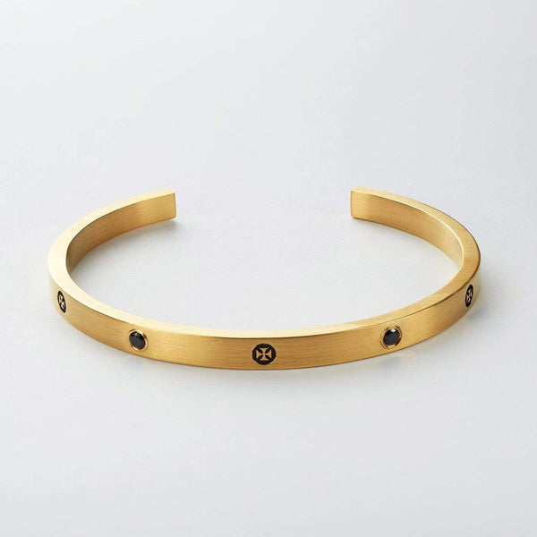 NOUGHTS & CROSSES - BLACK SAPPHIRE noughts and crosses cuff Hetariki Jewellery 