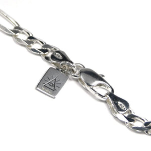 SILVER FIGARO NECKLACE Hetariki Jewellery 