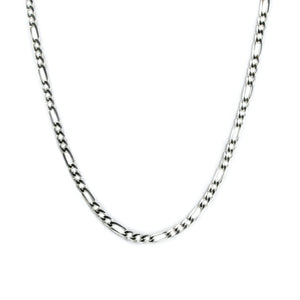 SILVER FIGARO NECKLACE Hetariki Jewellery 