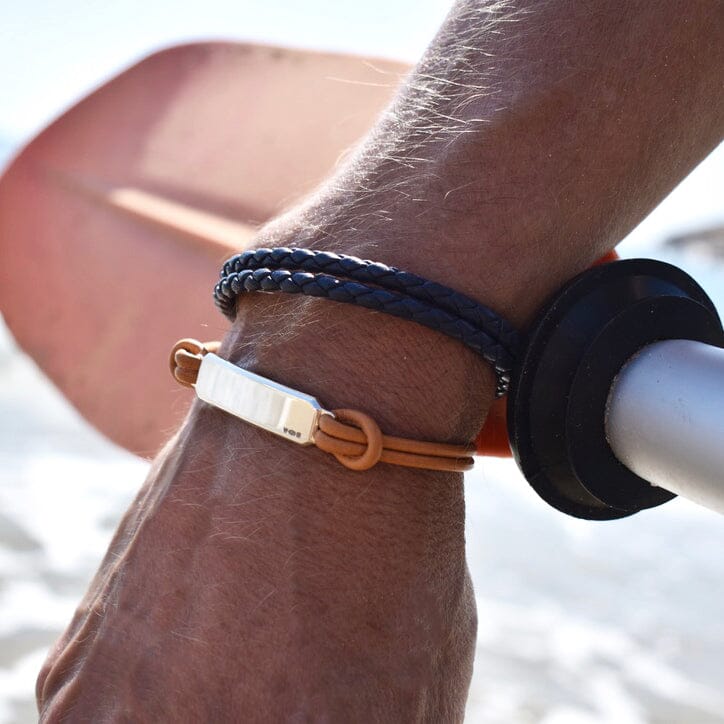 Leather cord bracelet on sale