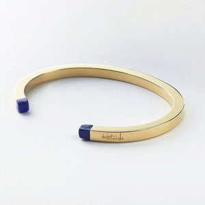 SQUARE CUFF - BLUE LAPIS Square cuff Hetariki Jewellery 