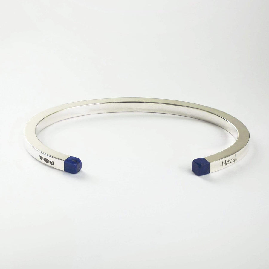 SQUARE CUFF - BLUE LAPIS Square cuff Hetariki Jewellery 
