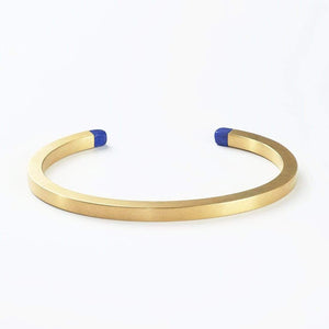 SQUARE CUFF - BLUE LAPIS Square cuff Hetariki Jewellery 