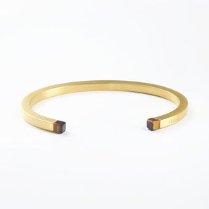 SQUARE CUFF - TIGER'S EYE Square cuff Hetariki Jewellery 