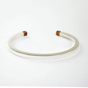 SQUARE CUFF - TIGER'S EYE Square cuff Hetariki Jewellery 